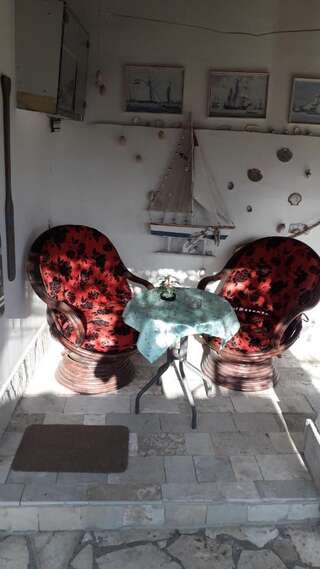 Апартаменты Apartments Vučinović Тиват Номер-студио с террасой и видом на море-6