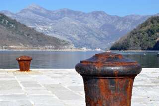 Апартаменты Apartments Vučinović Тиват Номер-студио с балконом и видом на море-56